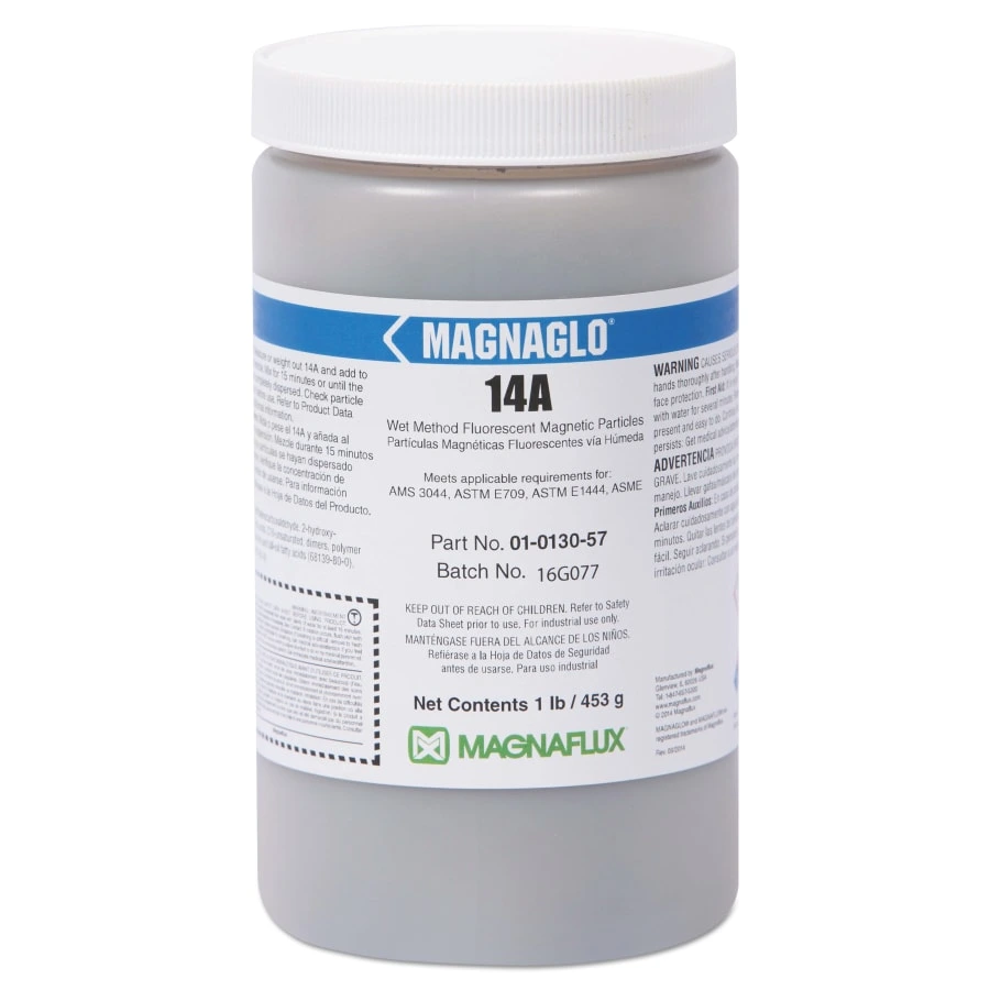 [387-01-0130-71] Magnaflux 14A Fluorescent Magnetic Particle Powder - Wet Method Concentrate (1 EA)