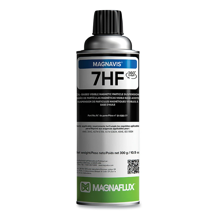 [387-01-1580-78] Magnaflux 7HF Fluorescent Magnetic Particle Bath - Aerosol (Case of 12 Cans)