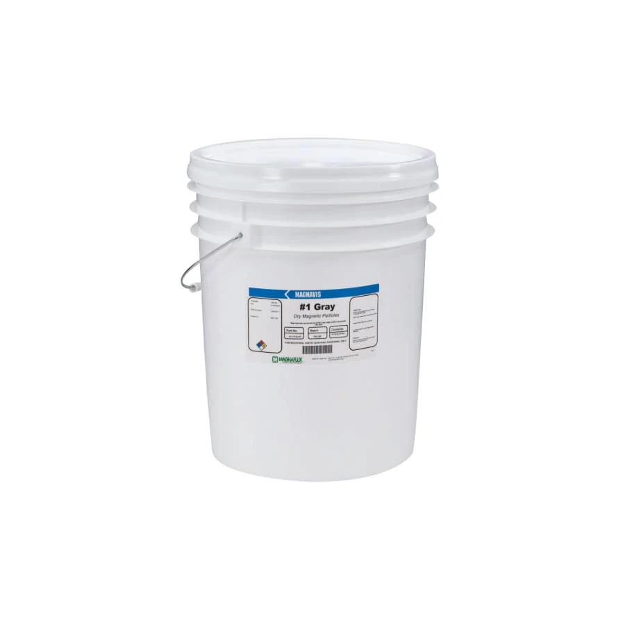 [387-01-1716-69] Magnaflux Magnavis #1 Gray Dry Method Magnetic Particle Powder (10 LB)