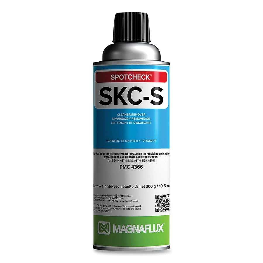 [387-01-5750-78] Magnaflux Spotcheck SKC-S Non-Chlorinated Cleaner/Remover - Aerosol 10.5 oz (Case of 12)