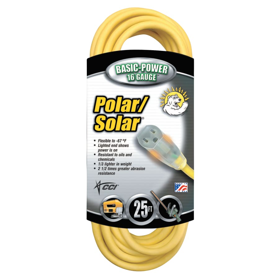 [172-01287] Southwire Polar/Solar Extension Cord - 25 ft