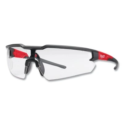 [495-48-73-2011] Milwaukee Safety Glasses - Clear Anti-Scratch