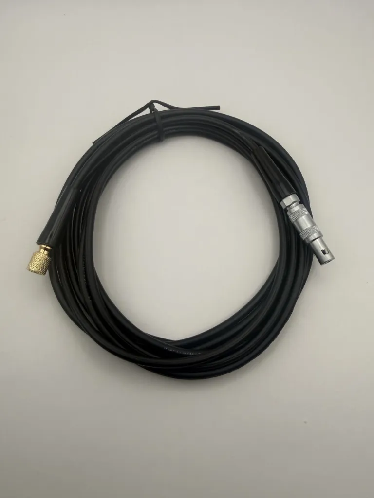 Single LEMO 00 to Microdot Cable 6ft